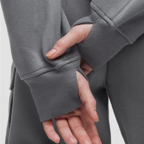 Lululemon scuba half zip XS/S solar gray - Picture 2 of 5